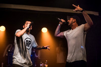 Rapper CP (@christian.piersanti) with R|P (@ryan_the_rapper) live at UNCRWND Events Vol. 8